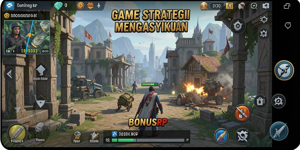 Tangkapan layar dari gameplay SLG yang menarik di BONUSRP.