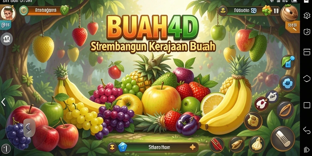 Tampilan gameplay BUAH4D yang menegangkan dan strategis.