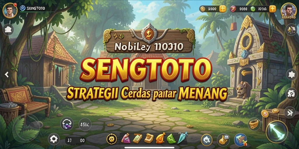 Tangkapan layar SENGTOTO menampilkan gameplay strategi yang menarik.