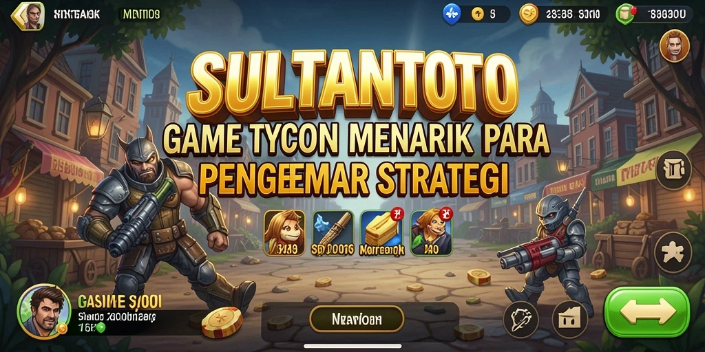 Screenshot SULTANTOTO menampilkan gameplay Tycoon yang seru dan mendebarkan.
