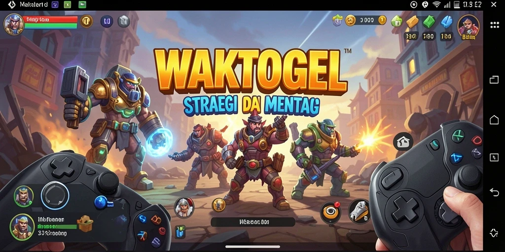 Tampilan gameplay <strong>WAKTOGEL</strong> yang menonjolkan aksi strategi seru.